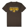 thumbnail image 1 of W Republic 507-371-313-01 Rowan University Men Established T-Shirt, Brown - Small, 1 of 1