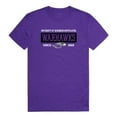 thumbnail image 1 of W Republic 507-414-328-04 University of Wisconsin-Whitewater Men Established T-Shirt, Purple - Extra Large, 1 of 1