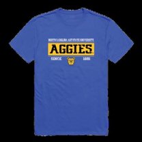 W Republic 507-470-RYL-02 North Carolina A&T State University Aggies College Established T-Shirt, Royal - Medium