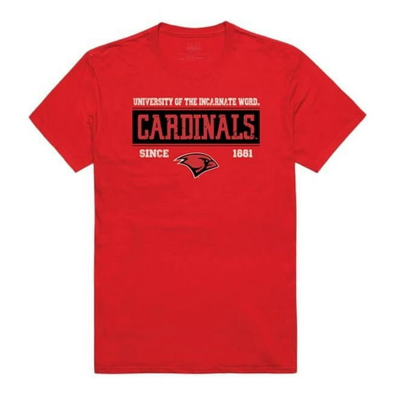 W Republic 507-687-RED-04 University of the Incarnate Word Cardinals College Established T-Shirt, Red - Extra Large