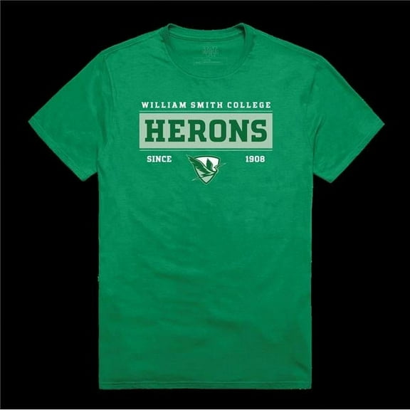 W Republic 507-700-KEL-03 Hobart & William Smith Colleges Statesmen College Established T-Shirt, Kelly - Large