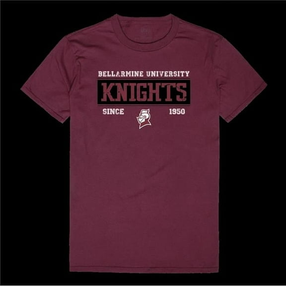 W Republic 507-706-MAR-05 Bellarmine University Knights College Established T-Shirt, Maroon - 2XL