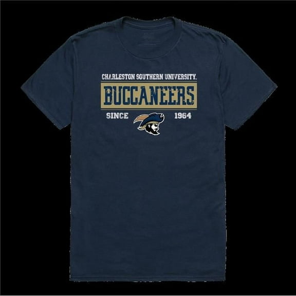 W Republic 507-736-NVY-03 College of Charleston Southern Buccanneers College Established T-Shirt, Navy - Large