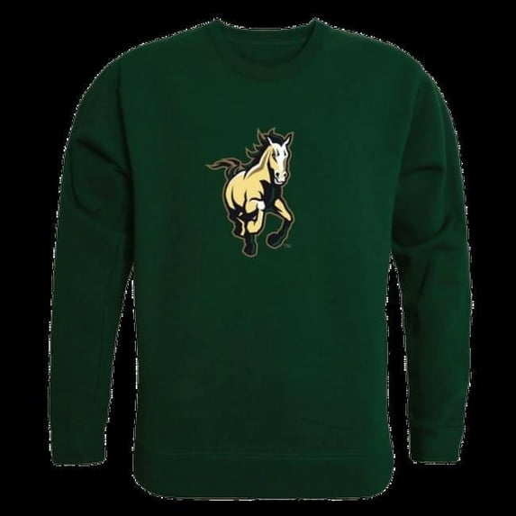 W Republic 508-167-FR2-02 California Polytechnic State University Mustangs College Crewneck Sweatshirt, Forest - Medium