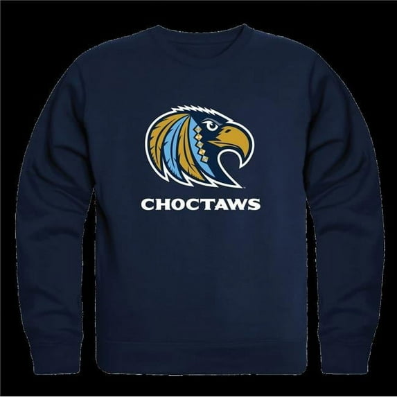 W Republic 508-544-NV2-03 Mississippi College Choctaws Crewneck Sweatshirt, Navy - Large