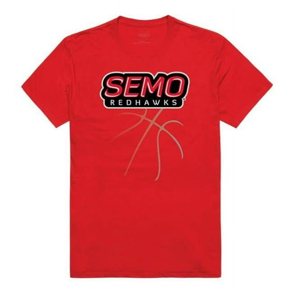 W Republic 510-149-RED-04 Southeast Missouri State University Basketball T-Shirt, Red - Extra Large