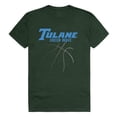 thumbnail image 1 of W Republic 510-198-FOR-04 Tulane University Men Basketball T-Shirt, Forest White - Extra Large, 1 of 2