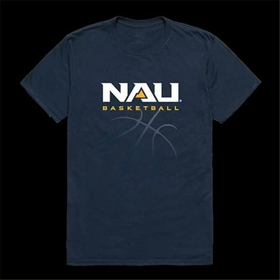 W Republic 510-227-NVY-03 Northern Arizona University Lumberjacks College Basketball T-Shirt, Navy - Large