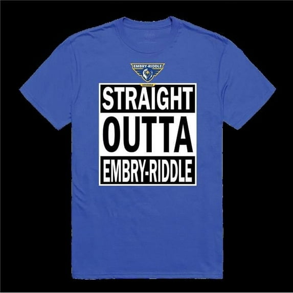 W Republic 510-298-RL2-01 Embry-Riddle Aeronautical University Eagles College Basketball T-Shirt, Royal - Small