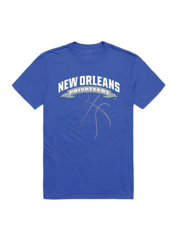 W Republic 510-349-B02-01 University of New Orleans Men Basketball T-Shirt, Royal - Small