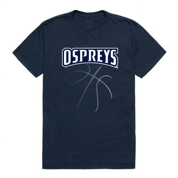 W Republic 510-354-BGT-01 University of North Florida Men Basketball T-Shirt, Navy - Small