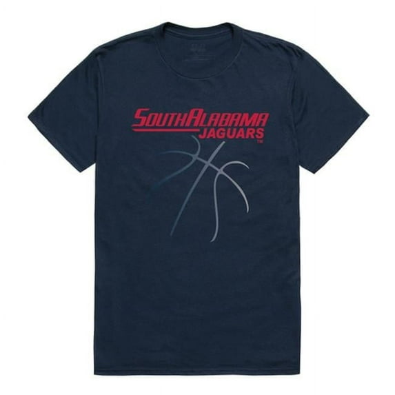 W Republic 510-382-BGT-04 University of South Alabama Basketball T-Shirt, Navy 2 - Extra Large