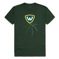 thumbnail image 1 of W Republic 510-400-033-01 Wayne State University Basketball T-Shirt, Forest Green & White 3 - Small, 1 of 2