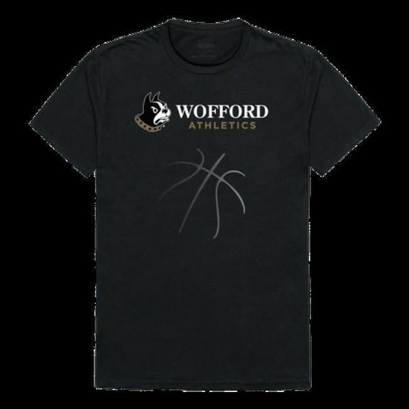 W Republic 510-415-BLK-05 Wofford College Terriers College Basketball T-Shirt, Black - 2XL