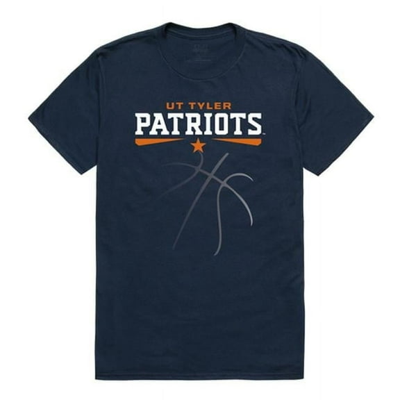 W Republic 510-436-NVY-03 The University of Texas at Tyler Patriots College Basketball T-Shirt, Navy - Large