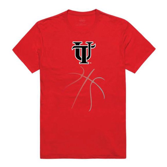 W Republic 510-448-RED-03 NCAA University Tampa Spartans Basketball T-Shirt, Red - Large