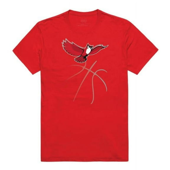 W Republic 510-453-RED-02 NCAA Keene St College Owls Basketball T-Shirt, Red - Medium