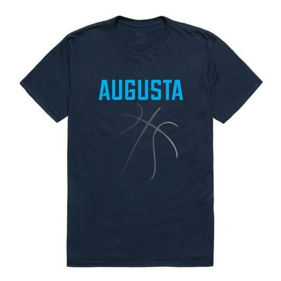 W Republic 510-499-NVY-05 Augusta University Jaguars College Basketball T-Shirt, Navy - 2XL