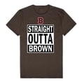 thumbnail image 1 of W Republic 511-106-BN2-02 Brown University Bears Straight Outta T-Shirt, Brown - Medium, 1 of 2