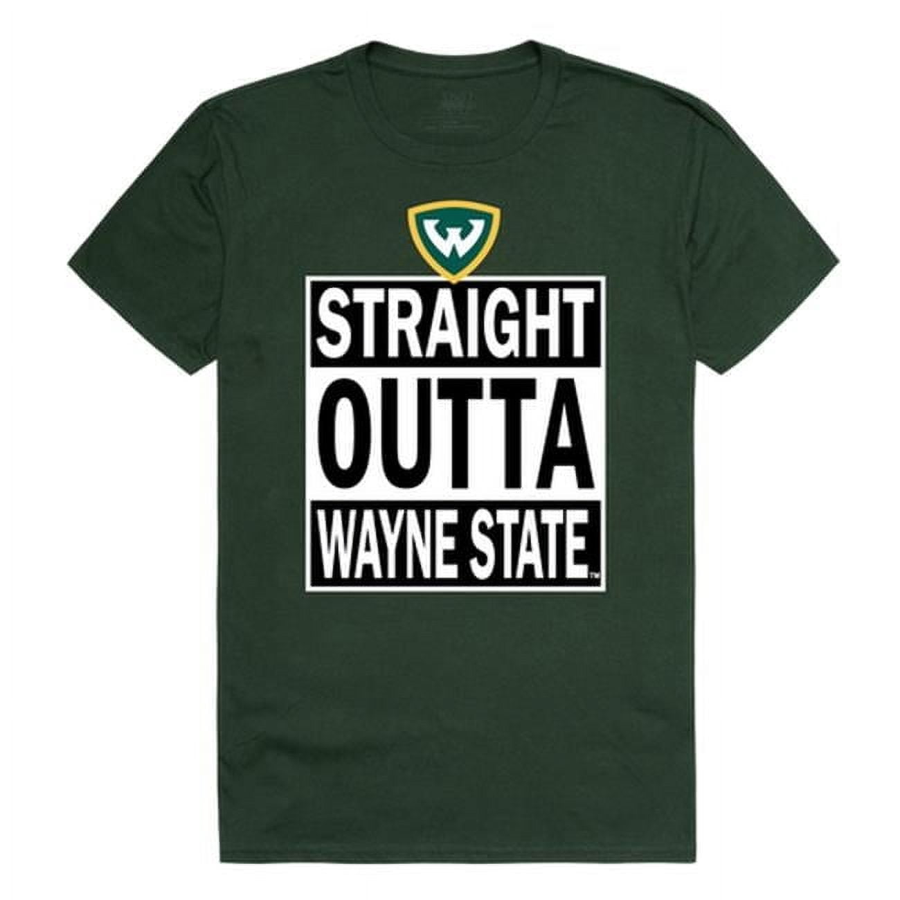 W Republic 511-400-033-04 Wayne State University Men Straight Outta T ...