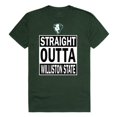 thumbnail image 1 of W Republic 511-684-FOR-01 Williston State College Tetons Straight Outta T-Shirt, Forest Green - Small, 1 of 2