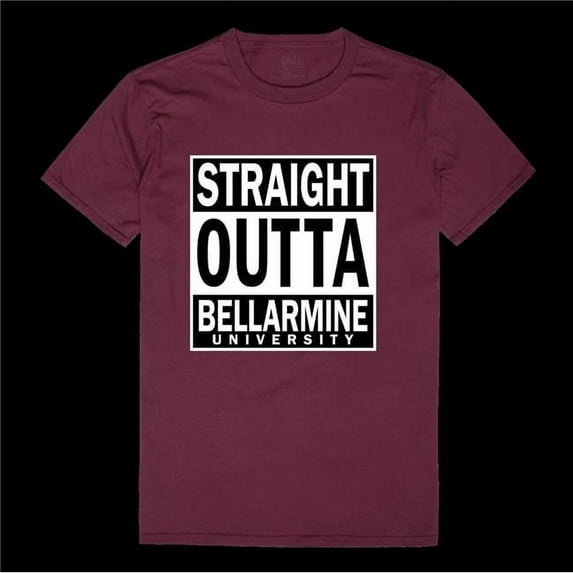 W Republic 511-706-MAR-02 Bellarmine University Knights Straight Outta T-Shirt, Maroon - Medium
