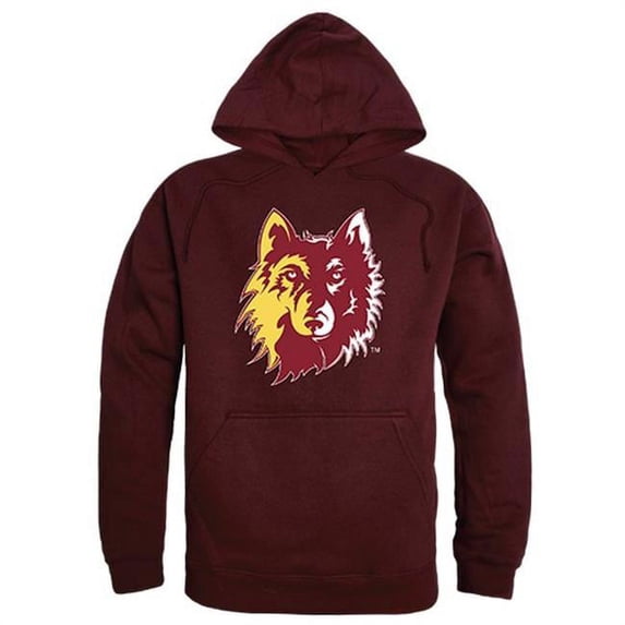 W Republic 512-355-MAR-02 Northern State University Freshman Pullover, Maroon & White - Medium