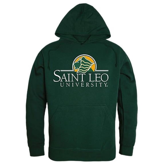 W Republic 512-374-FOR-02 Saint Leo University Freshman Pullover, Forest White - Medium