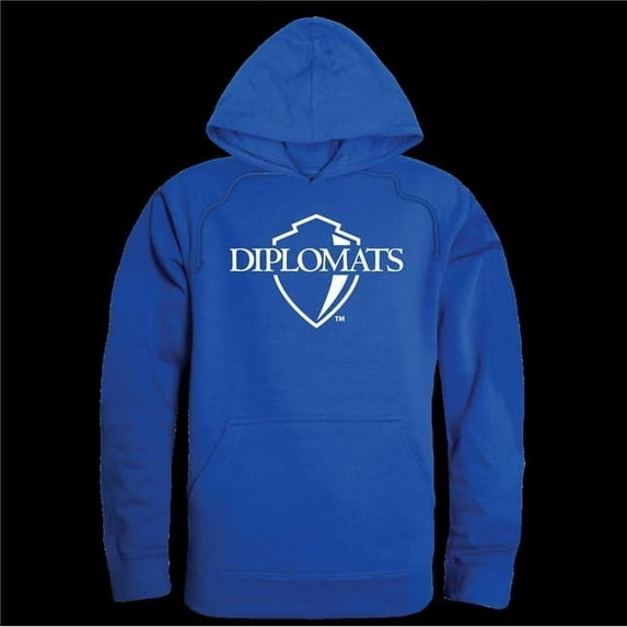 W Republic 512-644-RYL-04 Franklin & Marshall College Diplomats the Freshman Hoodie, Royal - Extra Large