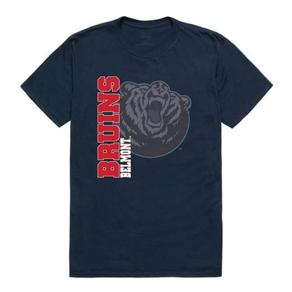 W Republic 515-265-BGT-05 Belmont University Ghost T-Shirt, Navy 2 - 2XL