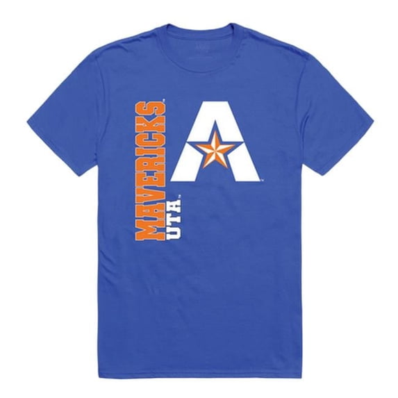 W Republic 515-433-B02-01 University of Texas at Arlington Men Ghost T-Shirt, Royal - Small