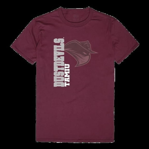 W Republic 515-491-MAR-02 Texas A&M International University Dustdevils Ghost College T-Shirt, Maroon - Medium
