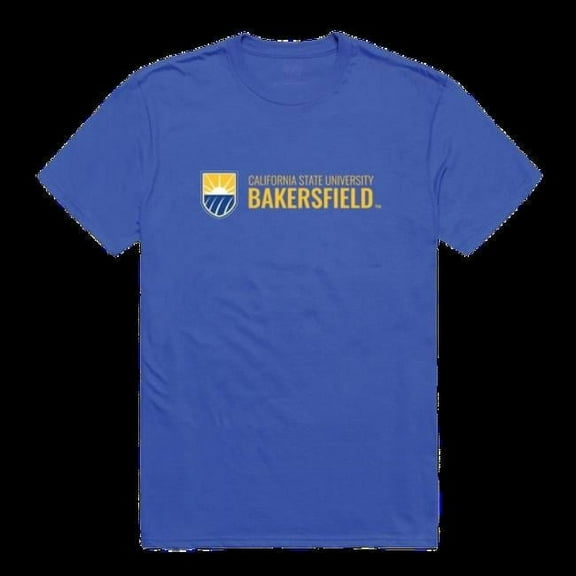 W Republic 516-203-RYL-03 California Polytechnic State University Bakersfield Roadrunners Institutional T-Shirt, Royal - Large