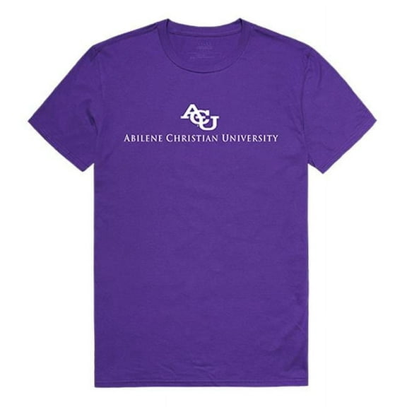 W Republic 516-257-328-05 Abilene Christian University Men Institutional T-Shirt, Purple - 2XL