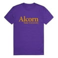 thumbnail image 1 of W Republic 516-261-328-05 Alcorn State University Men Institutional T-Shirt, Purple - 2XL, 1 of 1