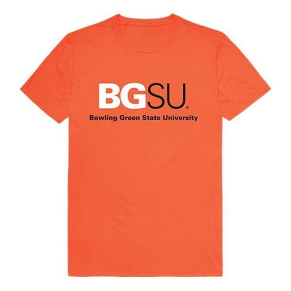 W Republic 516-269-337-02 Bowling Green State University Men Institutional T-Shirt, Orange - Medium