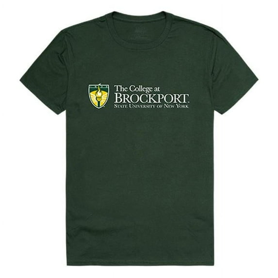 W Republic 516-271-033-03 Sunny Brockport Men Institutional T-Shirt, Forest White - Large
