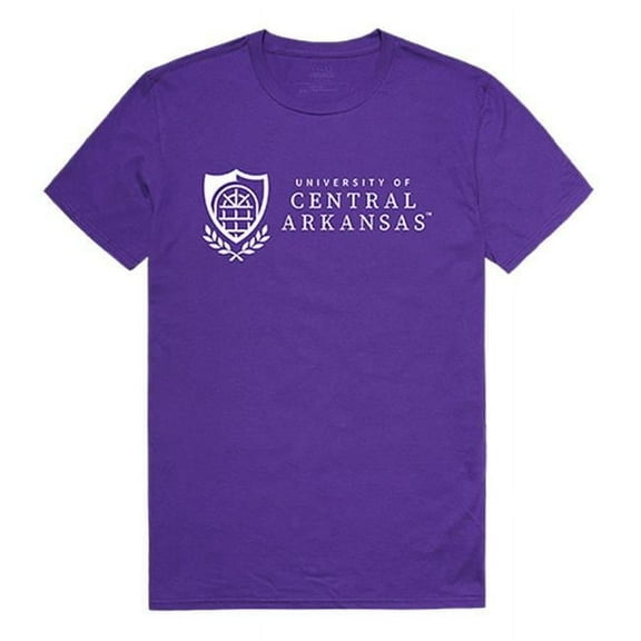 W Republic 516-278-328-03 University of Central Arkansas Men Institutional T-Shirt, Purple - Large