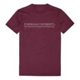thumbnail image 1 of W Republic 516-305-327-05 Fordham University Men Institutional T-Shirt, Maroon White - 2XL, 1 of 1