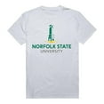 thumbnail image 1 of W Republic 516-350-N01-01 Norfolk State University Men Institutional T-Shirt, White - Small, 1 of 1