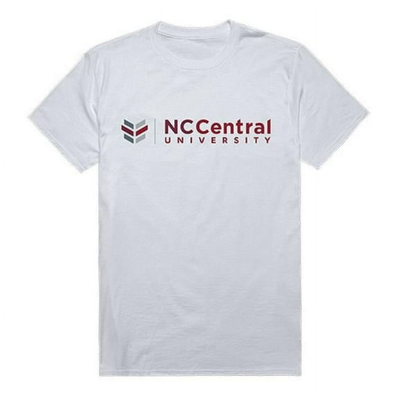W Republic 516-353-N01-05 North Carolina Central University Men Institutional T-Shirt, White - 2XL