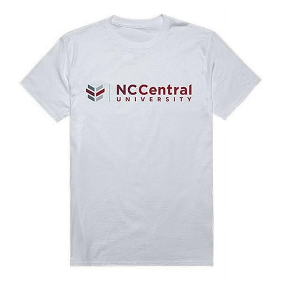 W Republic 516-353-N01-05 North Carolina Central University Men Institutional T-Shirt, White - 2XL