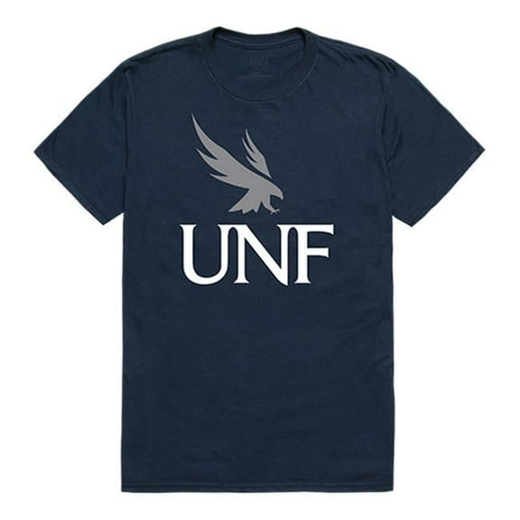 W Republic 516-354-BGT-02 University of North Florida Men Institutional T-Shirt, Navy - Medium