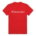 thumbnail image 1 of W Republic 516-367-R58-02 Rensselaer Polytechnic Institute Men Institutional T-Shirt, Red - Medium, 1 of 1