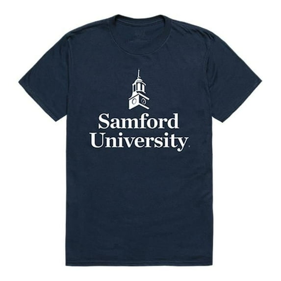 W Republic 516-375-BGT-03 Samford University Institutional T-Shirt, Navy 2 - Large