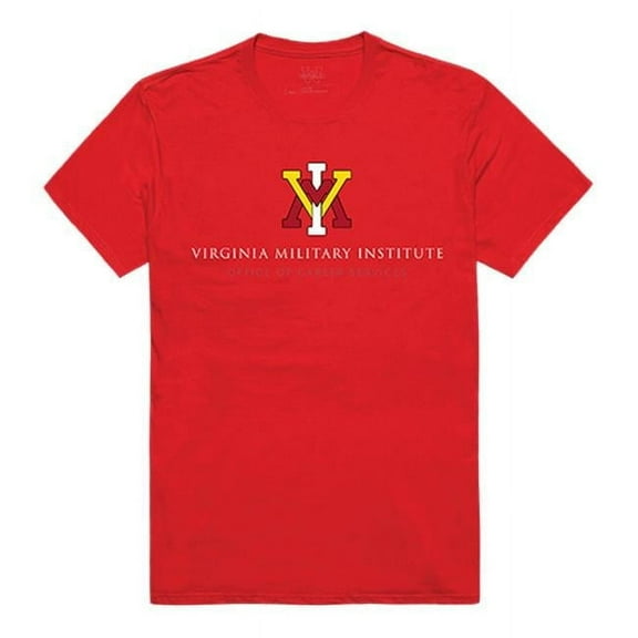 W Republic 516-399-R58-01 Virginia Military Institute Institutional T-Shirt, Red 3 - Small
