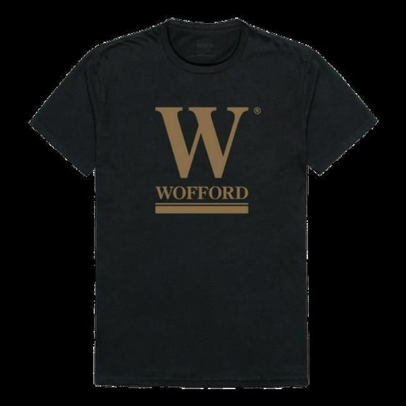 W Republic 516-415-BLK-01 Wofford College Terriers Institutional T-Shirt, Black - Small