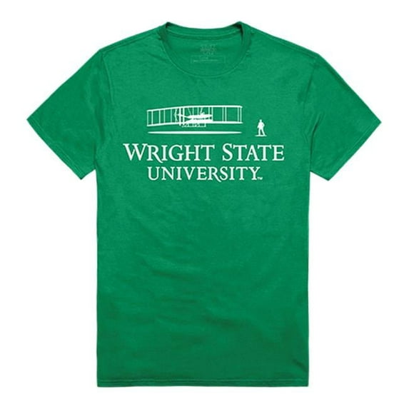 W Republic 516-416-G77-04 Wright State University Institutional T-Shirt, Kelly 3 - Extra Large