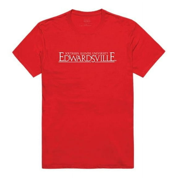 W Republic 516-429-R58-01 Southern Illinois University Edwardsville Institutional T-Shirt, Red 3 - Small