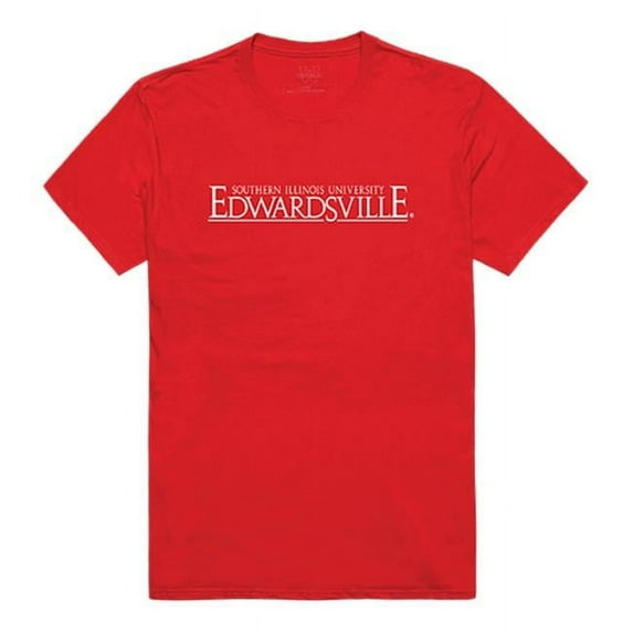 W Republic 516-429-R58-01 Southern Illinois University Edwardsville Institutional T-Shirt, Red 3 - Small